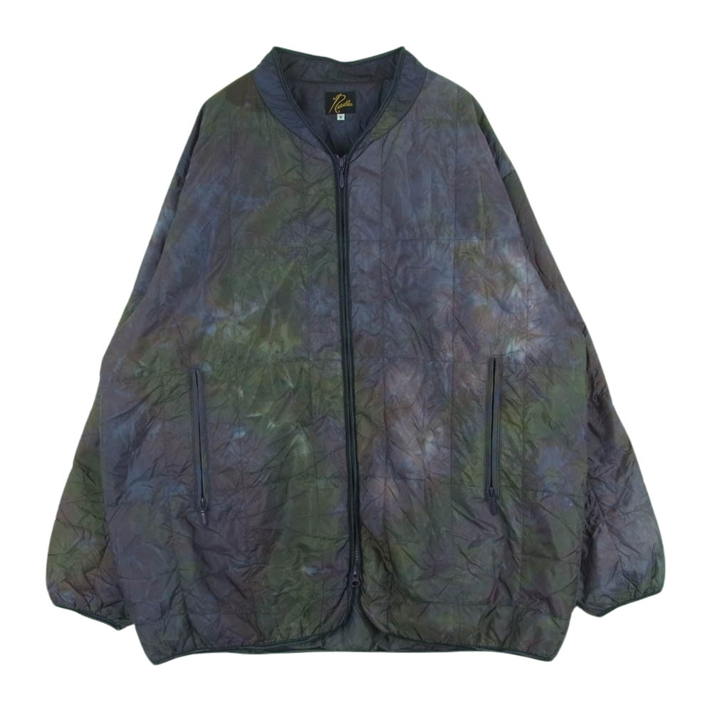 S肩幅Needles ニードルス JO177 PIPING QUILT JACKET NYLON RIPSTOP