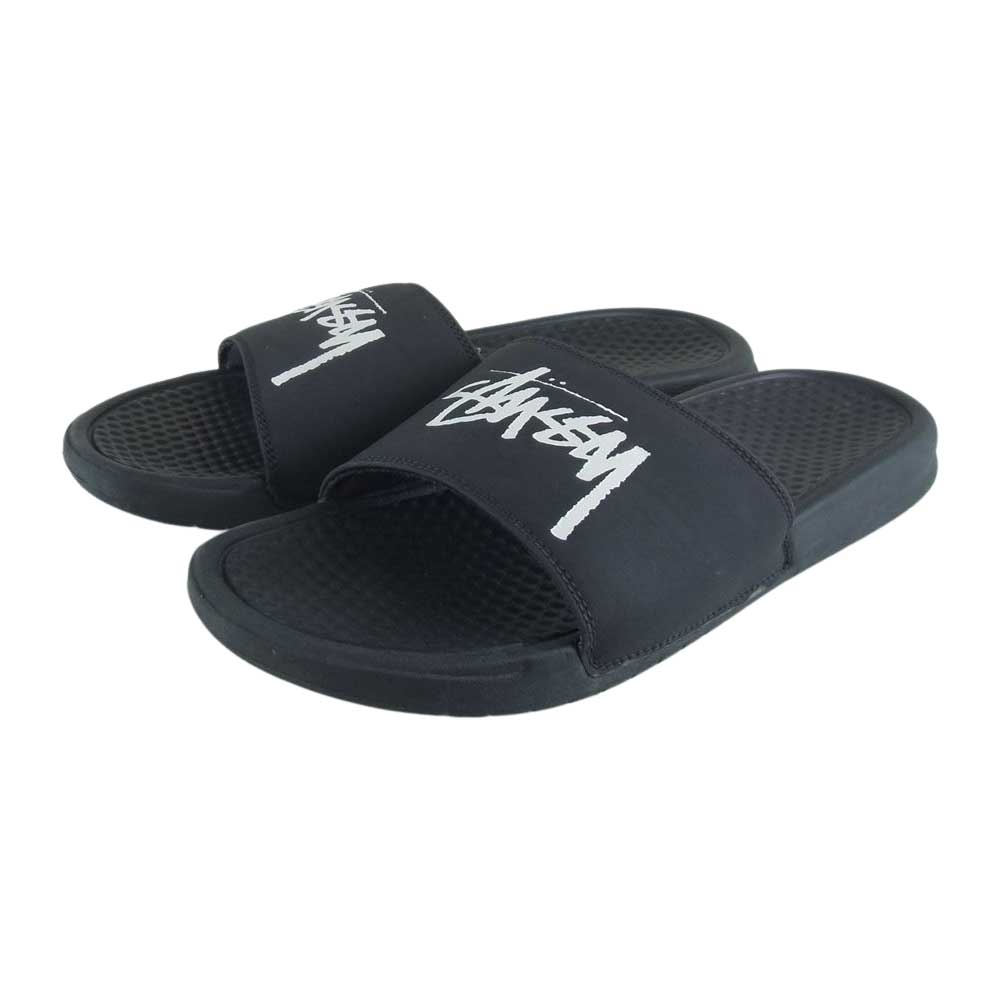 NIKE ナイキ サンダル CW2787-001 × STUSSY ステューシー BENASSI