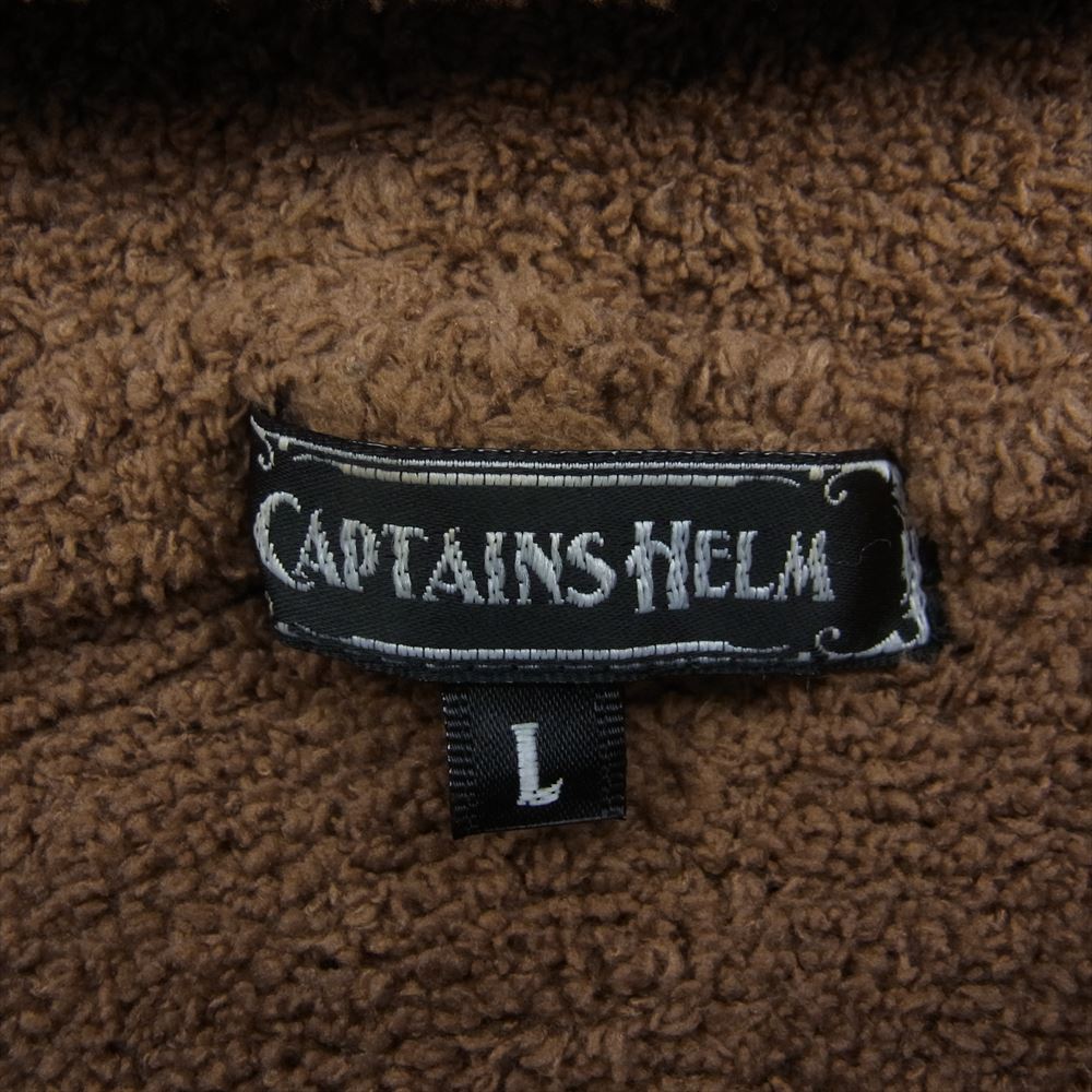 キャプテンズヘルム CAPTAINS HELM パーカー コンチョボタン付き