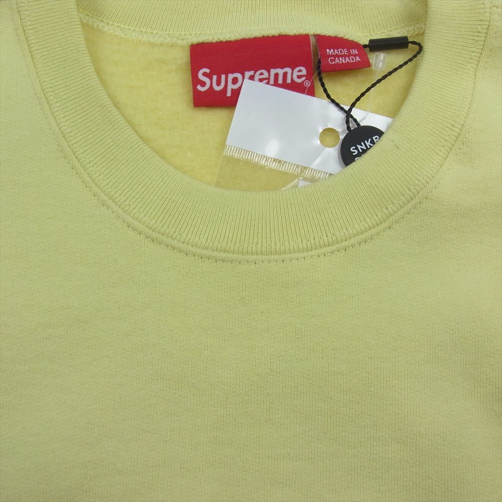 Supreme シュプリーム スウェット 22AW Box Logo Crewneck Pale