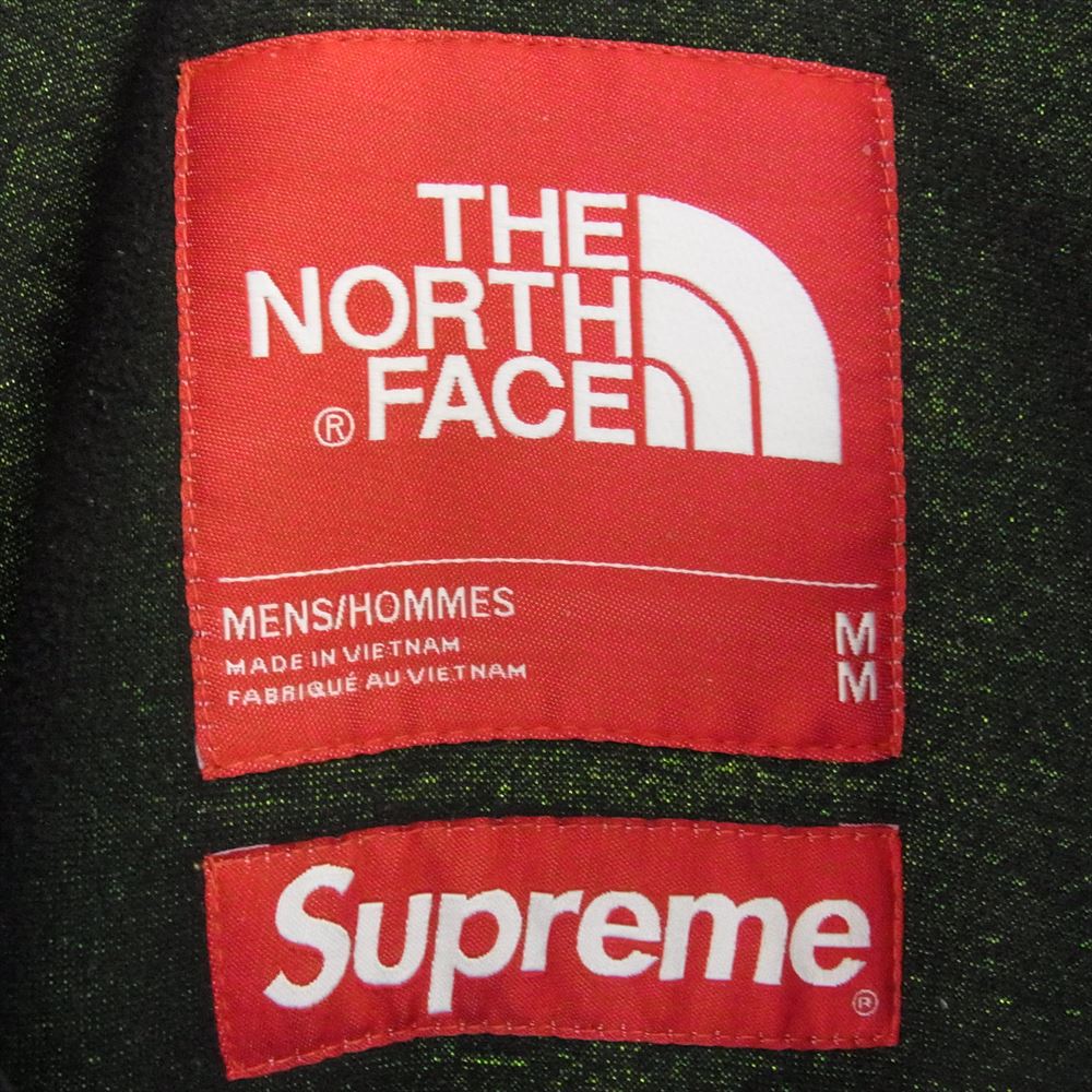 国内正規品　M シュプリーム ロゴフリースジャケット supreme logo