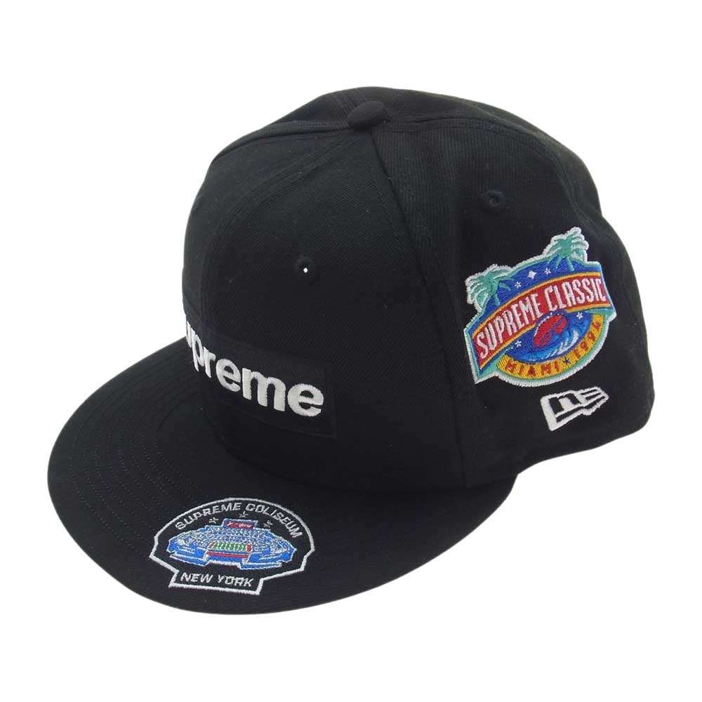 supreme シュプリーム  チャンピオン  キャップ 帽子 ブラック