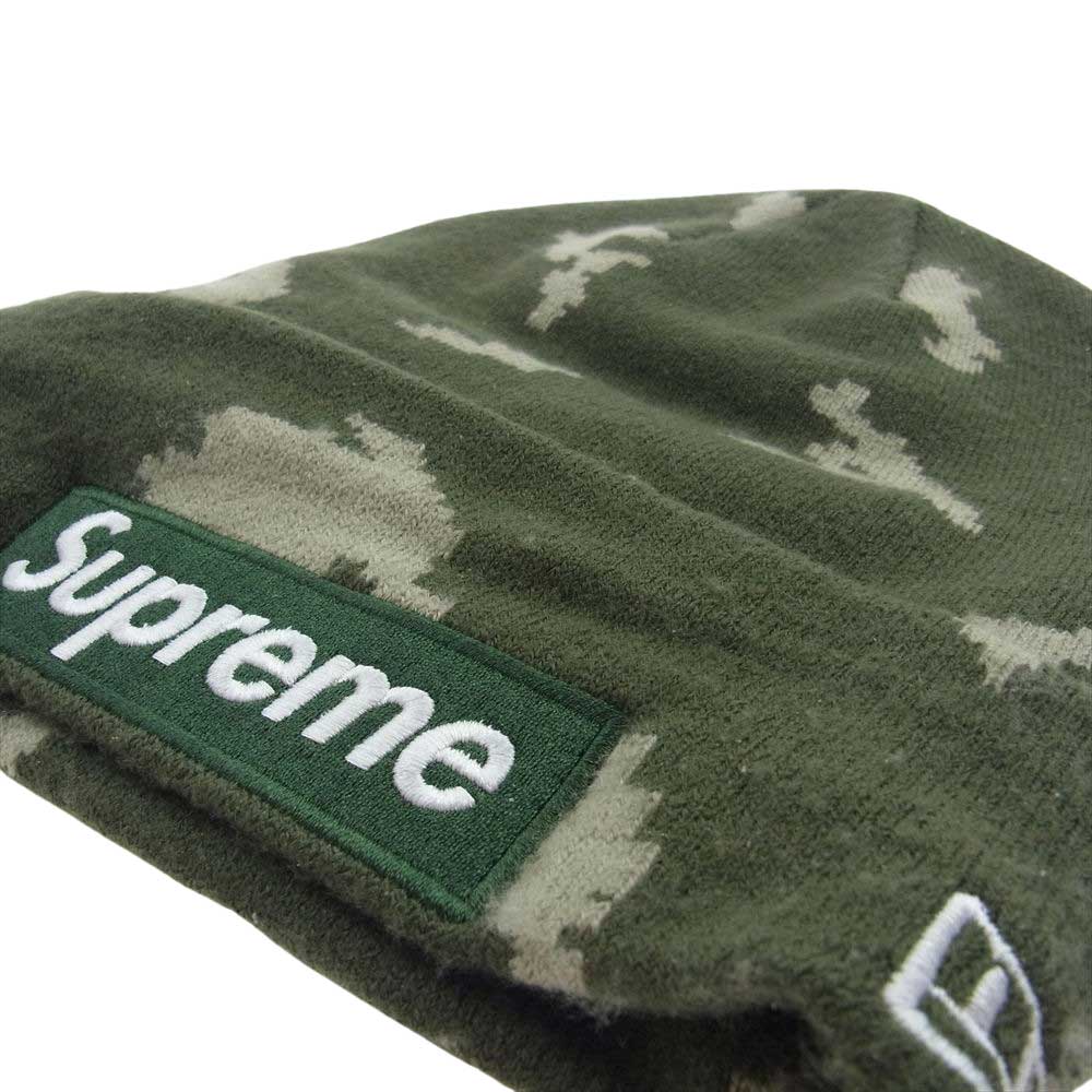 Supreme シュプリーム 帽子 21AW × New Era Box Logo Beanie ボックス