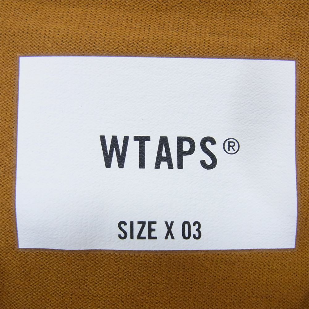 WTAPS ダブルタップス Ｔシャツ 21AW 212ATDT-CSM10 STENCIL SS TEE