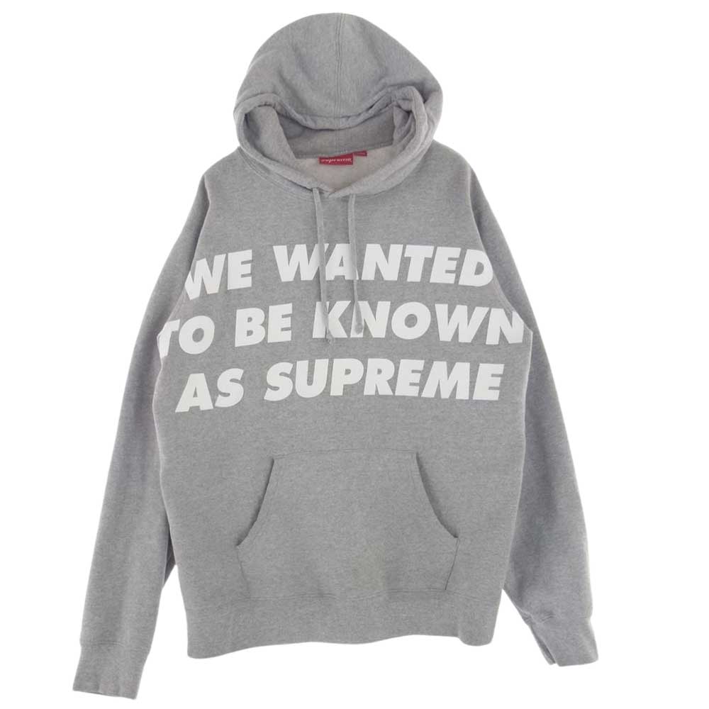 Supreme シュプリーム パーカー 20SS Known As Hooded Sweatshirt