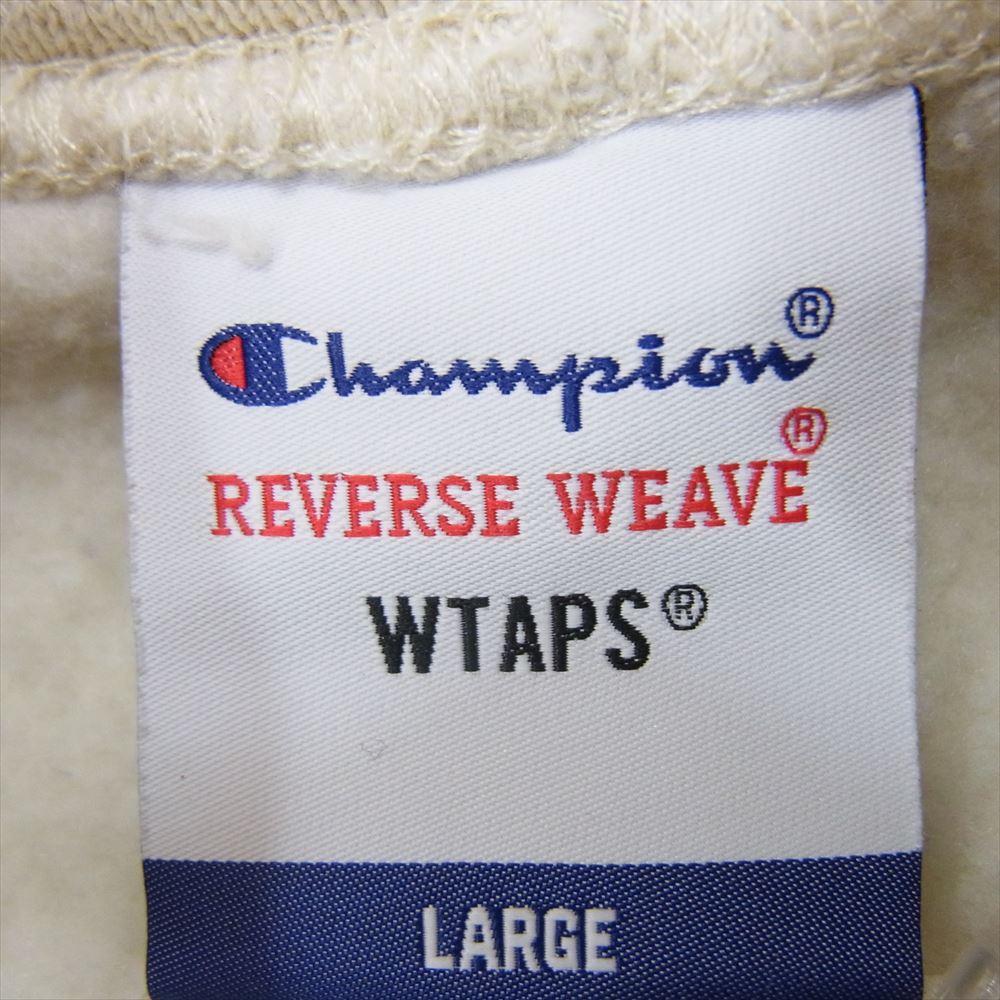 WTAPS ダブルタップス パーカー × Champion チャンピオン Reverse