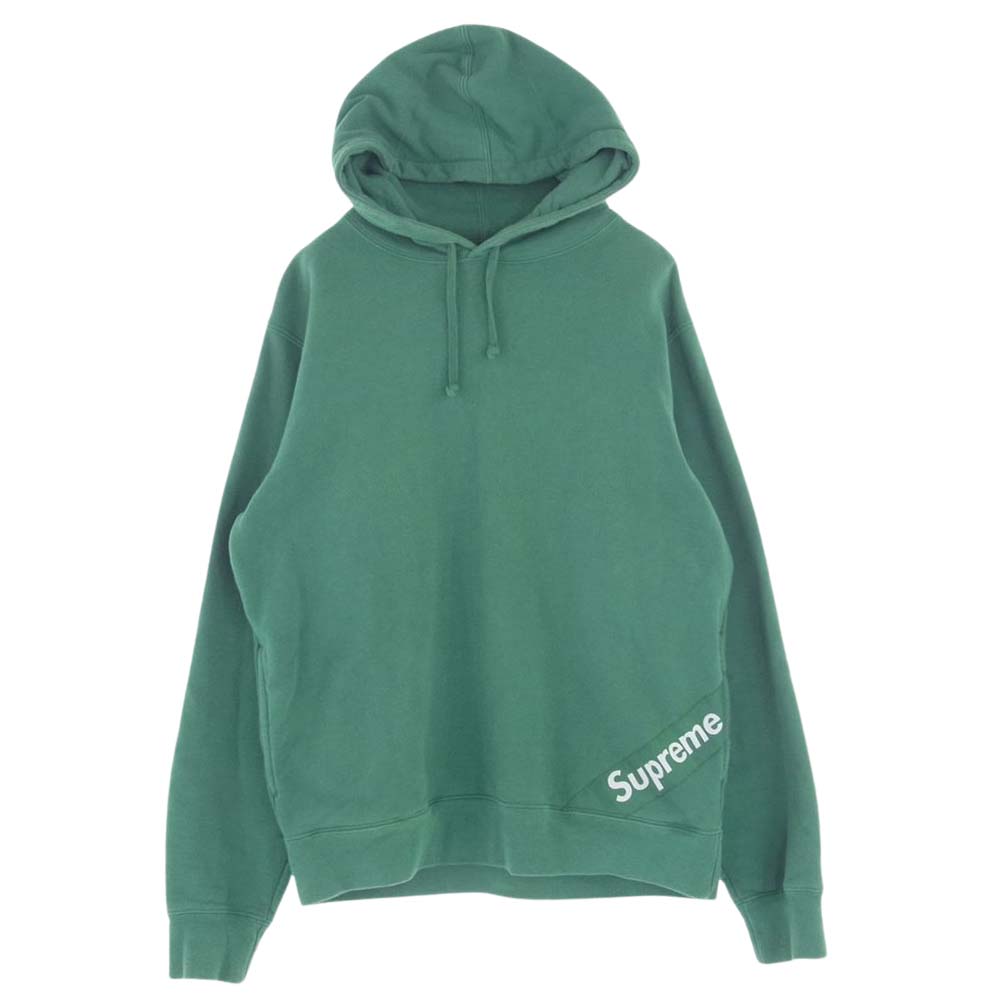 Supreme シュプリーム パーカー 18SS Corner Label Hooded Sweatshirt