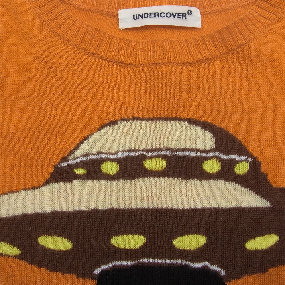 UNDERCOVER アンダーカバー ニット UP2C1901 UFO ユニコーン柄