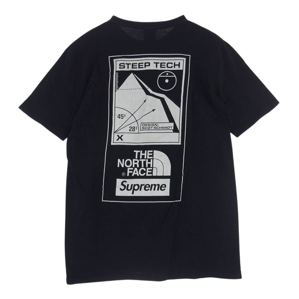 Supreme®/The North Face® Tee 黒　MTシャツ/カットソー(半袖/袖なし)