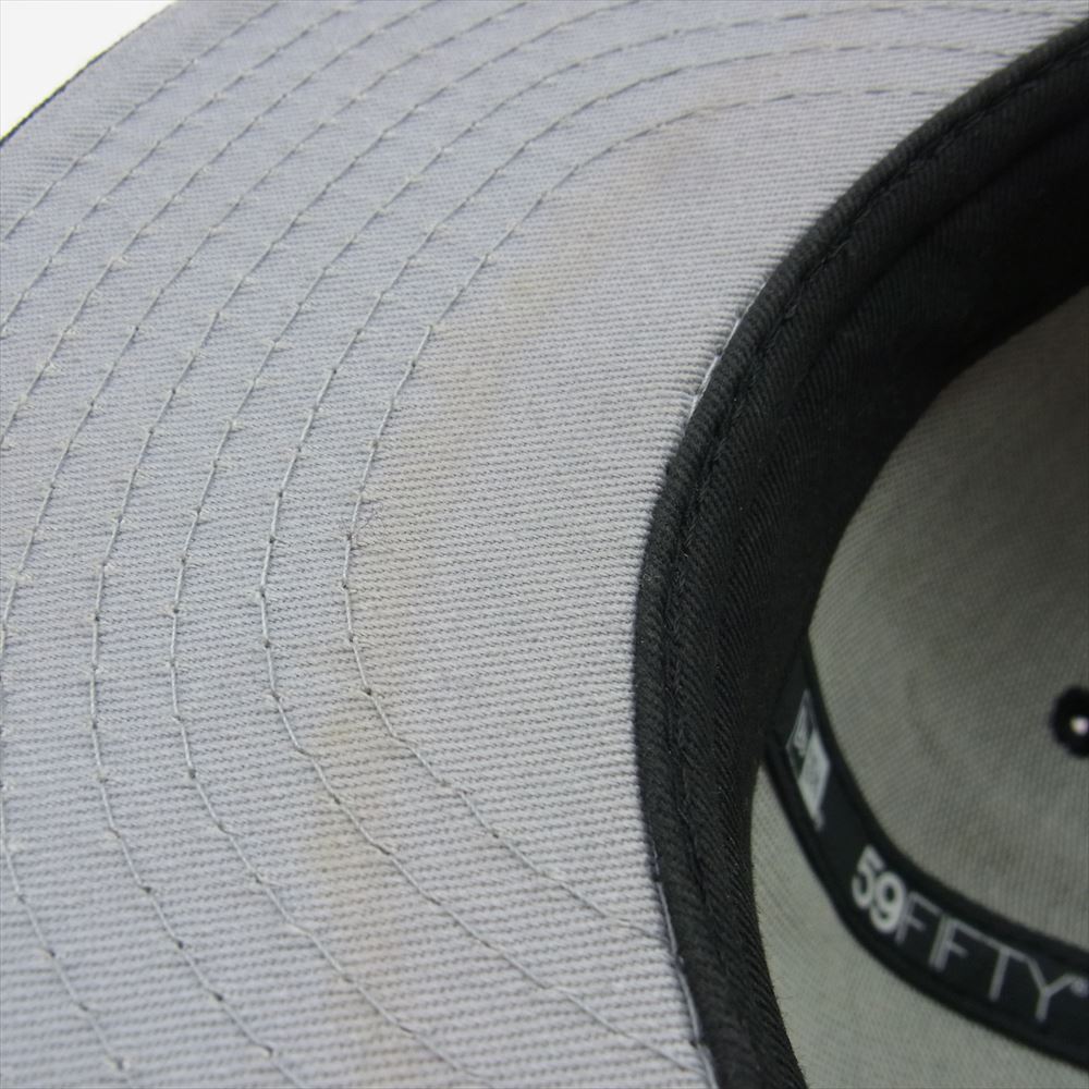 帽子SUPREME シュプリーム 20AW×NEWERA ICE S Logo ニューエラ アイス Sロゴ ベースボールキャップ 帽子 ブラック