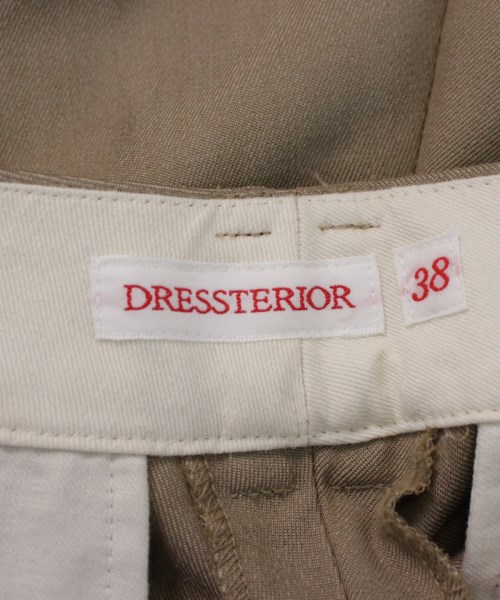 ドレステリア DRESSTERIOR スラックス ベージュ 38(M位)【古着