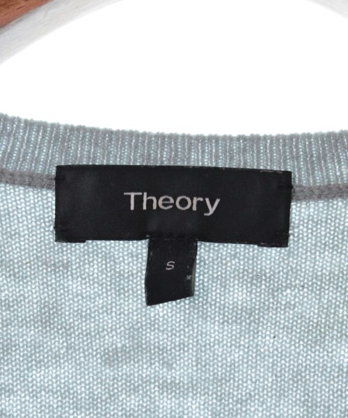 セオリー Theory ニット・セーター ブルーグレー系 S【古着】 【中古