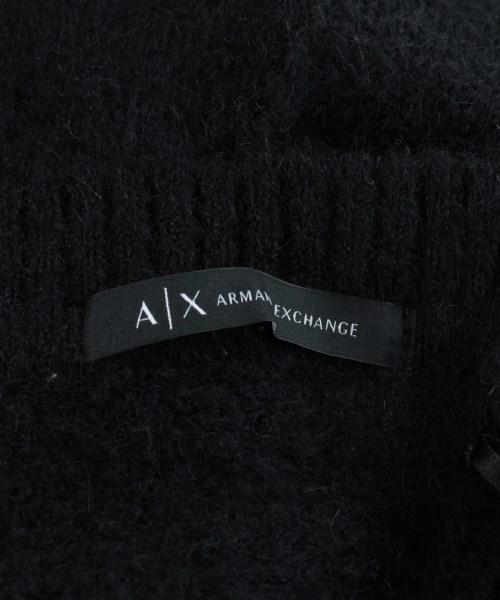 アルマーニエクスチェンジ ロゴ総柄 ニット XS ブラック系 ARMANI EXCHANGE 長袖 セーター レディース   【220917】
