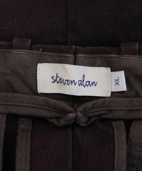 スティーブンアラン steven alan チノパン 茶 XL【古着】 【中古