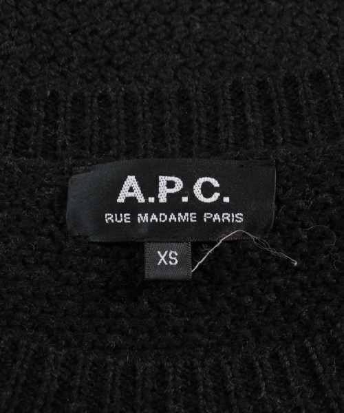 アーペーセー A.P.C. ニット・セーター 黒 XS【古着】 【中古】 A.P.C.