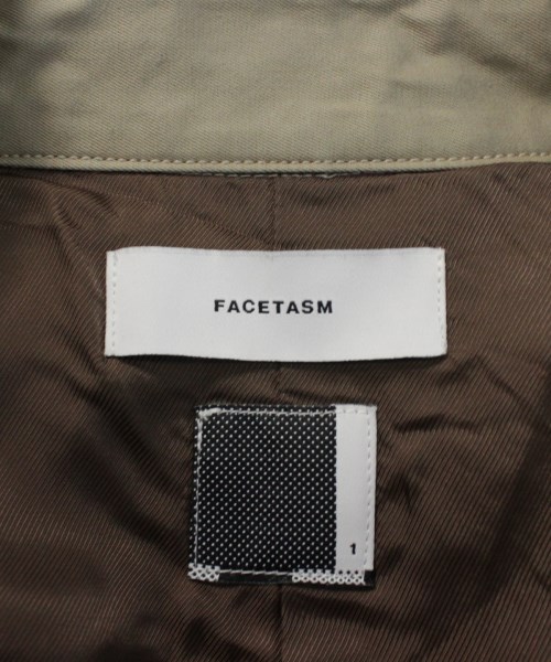 ファセッタズム FACETASM トレンチコート グレーベージュ 1(S位)【古着