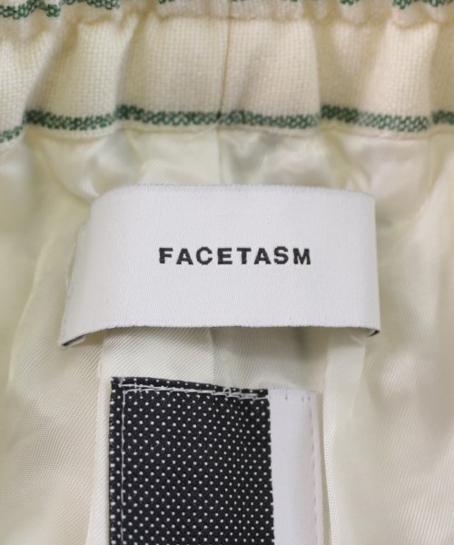 ファセッタズム FACETASM パンツ（その他） アイボリーx緑(ストライプ