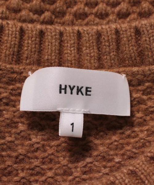 HYKE ハイク ニット・セーター 1(S位) 茶 www.krzysztofbialy.com