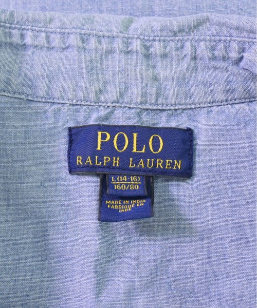 ポロラルフローレン Polo Ralph Lauren シャツ 水色 160【古着