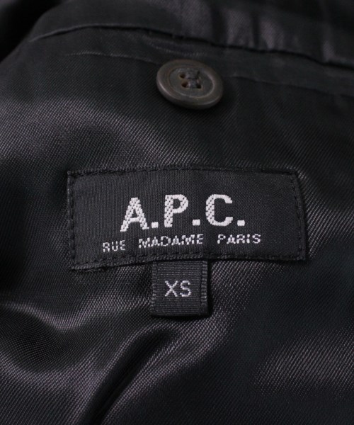 アーペーセー A.P.C. テーラードジャケット 黒 XS【古着】 【中古