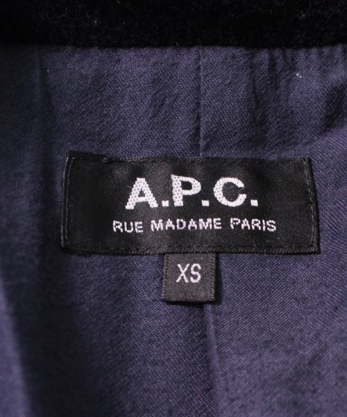 アーペーセー A.P.C. チェスターコート 紺 XS【古着】 【中古