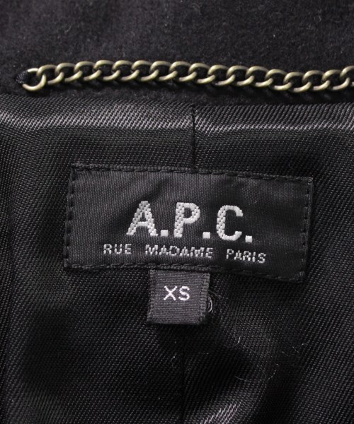 アーペーセー A.P.C. チェスターコート 黒 XS【古着】 【中古