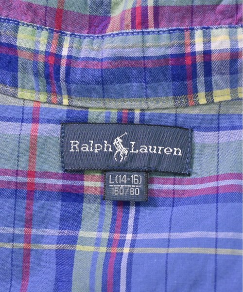 ポロラルフローレン Polo Ralph Lauren シャツ 青xピンクx黄等