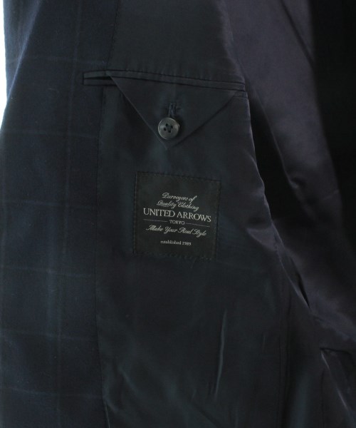 UNITED ARROWS ジャケット 48(L位) 紺(チェック) | www.innoveering.net