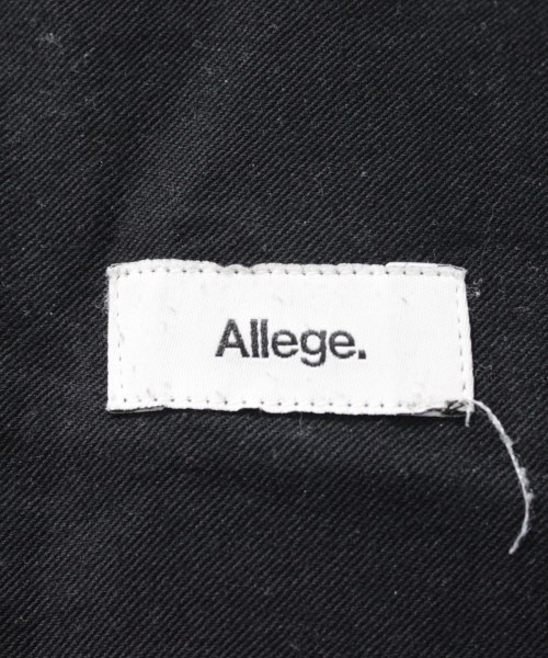 アレッジ ALLEGE パンツ（その他） 黒 1(S位)【古着】 【中古】 ALLEGE