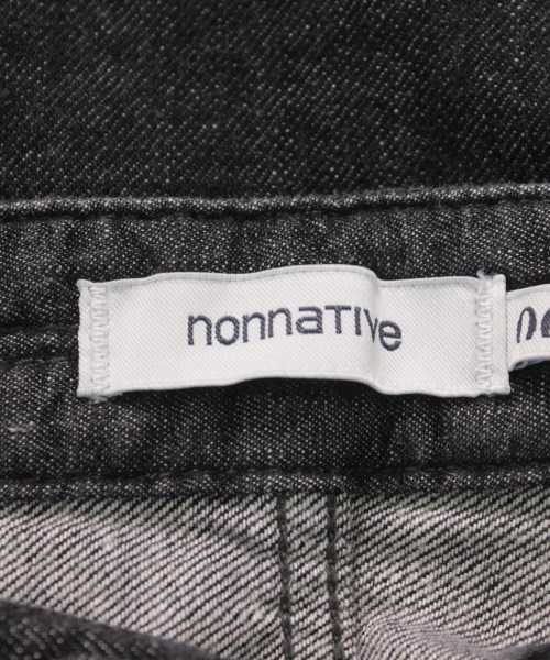 ノンネイティヴ nonnative デニムパンツ グレー 00(XS位)【古着