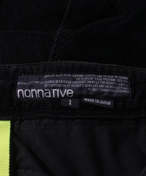 ノンネイティヴ nonnative パンツ（その他） 黒 1(S位)【古着】 【中古