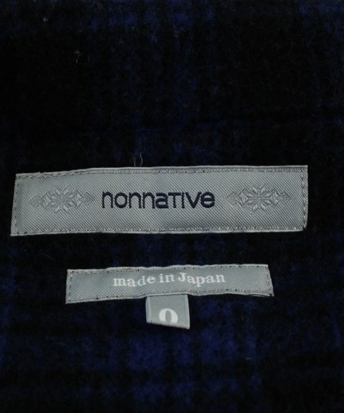 ノンネイティヴ nonnative ブルゾン（その他） 青x黒(チェック) 0(XS位