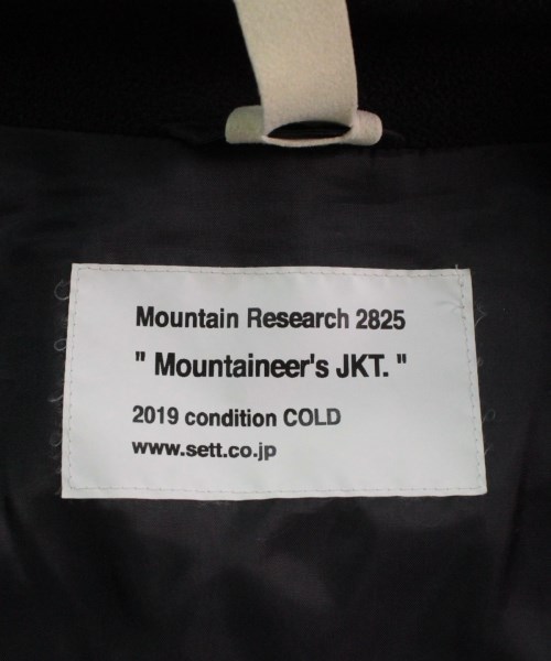 マウンテン リサーチ Mountain Research カジュアルジャケット 黒 M