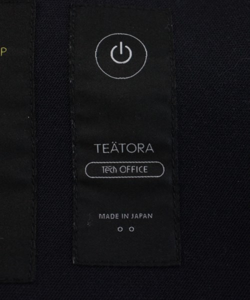 テアトラ TEATORA チェスターコート 紺 2(M位)【古着】 【中古