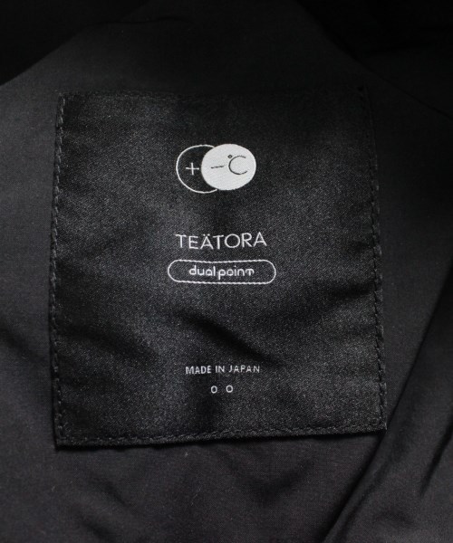 テアトラ TEATORA コート 黒 2(M位)【古着】 【中古】 TEATORA USED