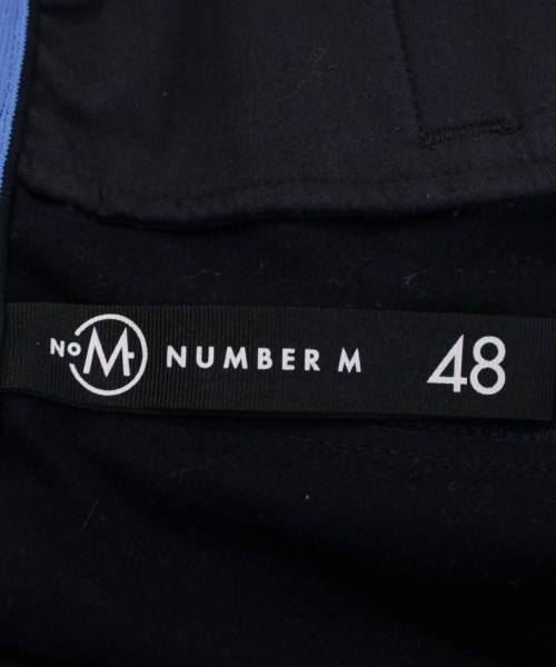 ナンバーエム NUMBER M スラックス 濃紺 48(L位)【古着】 【中古