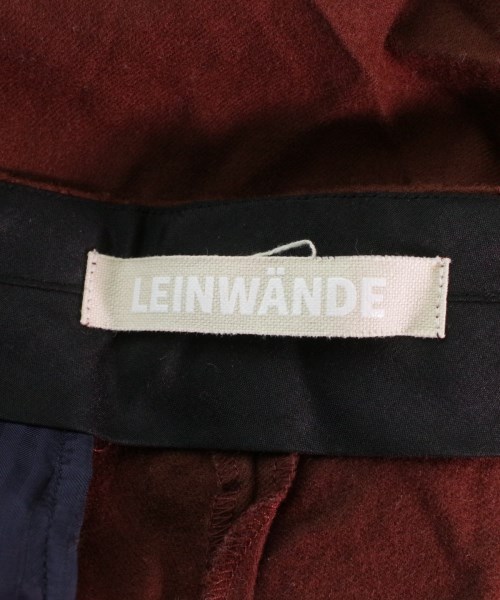 ラインヴァンド LEINWANDE パンツ（その他） 茶 -(M位)【古着】 【中古