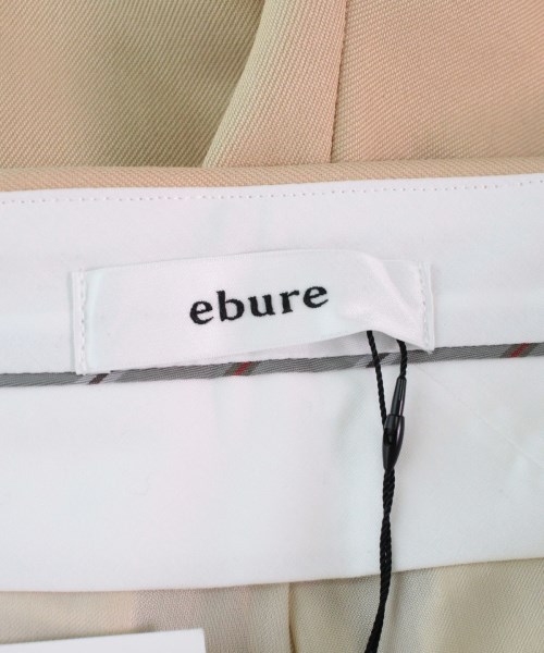 エブール ebure スラックス ベージュ 38(M位)【古着】 【中古】 ebure