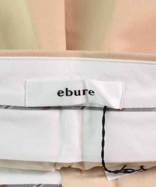 エブール ebure スラックス ベージュ 36(S位)【古着】 【中古】 ebure