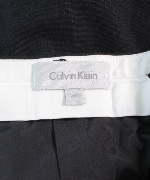 カルバンクライン CALVIN KLEIN スラックス 黒 46(M位)【古着】 【中古