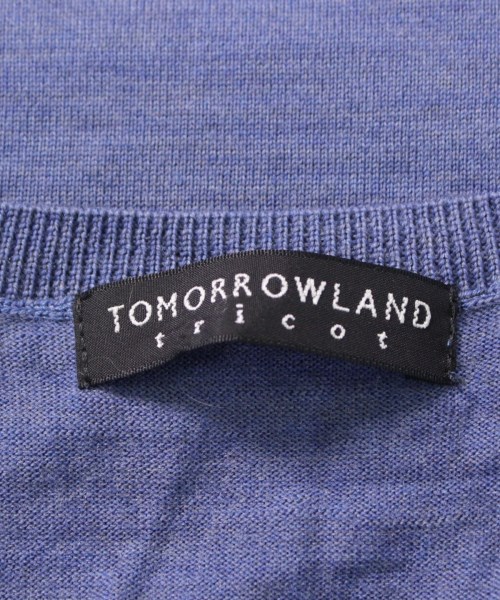 トゥモローランドトリコ TOMORROWLAND tricot ニット・セーター 青 L