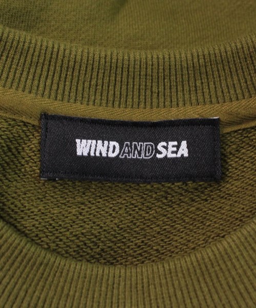 ウィンダンシー WIND AND SEA スウェット カーキ XL【古着】 【中古