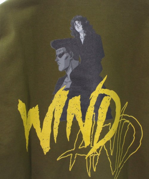 ウィンダンシー WIND AND SEA スウェット カーキ XL【古着】 【中古