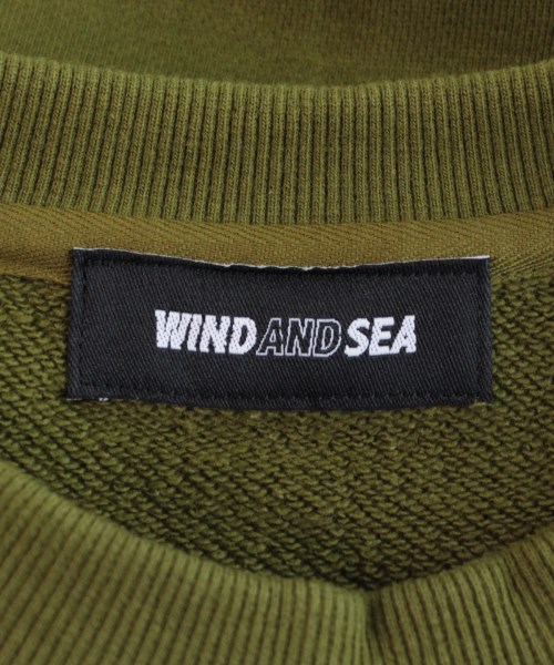 ウィンダンシー WIND AND SEA スウェット カーキ L【古着】 【中古