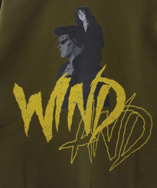 ウィンダンシー WIND AND SEA スウェット カーキ L【古着】 【中古