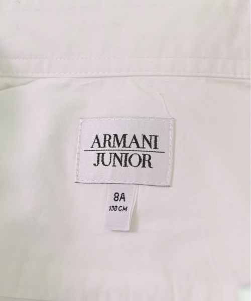 アルマーニジュニア ARMANI Jr シャツ 白 130【古着】 【中古