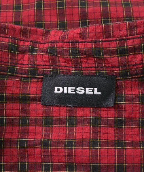 ディーゼルキッズ DIESEL KIDS シャツ 赤系(チェック) 130【古着