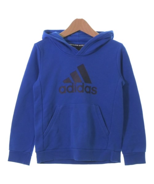 アディダス adidas パーカー 青 130【古着】 【中古】｜adidas｜店舗