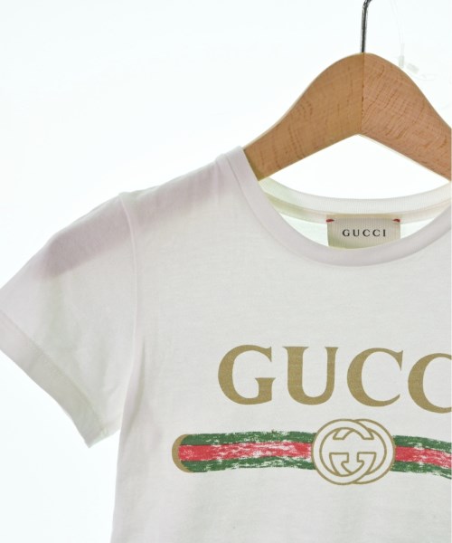 グッチ GUCCI Tシャツ・カットソー 白 90【古着】 【中古】 GUCCI USED