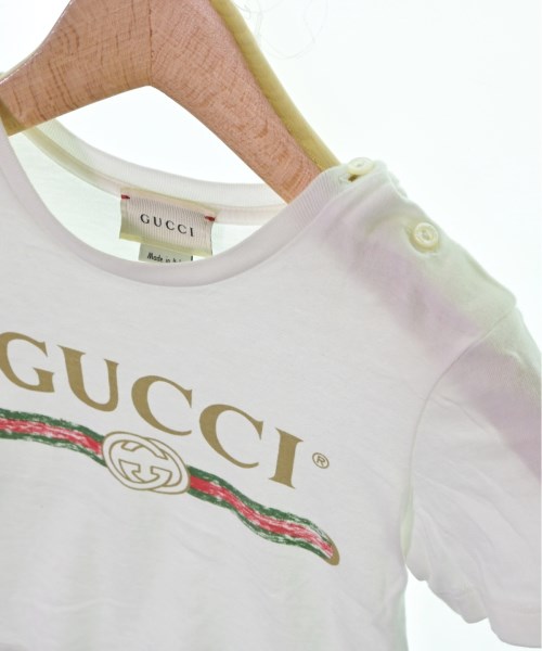 グッチ GUCCI Tシャツ・カットソー 白 90【古着】 【中古】 GUCCI USED